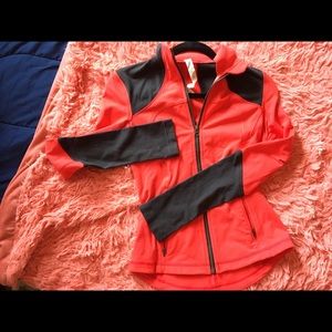 Coral Lululemon Athletic Jacket